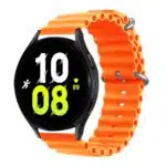 Rubber Ultra Strap Any Watch Size 22MM - orange