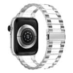 Metal Rolex Strap Any Watch Size 22MM - Silver-White