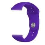 Rubber Basic Strap Any Watch Size 22MM - blue-purple