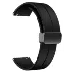 Silicone Magnetic Strap Any Watch Size 22MM - Black
