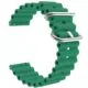 Rubber Ultra Strap Any Watch Size 22MM - Green