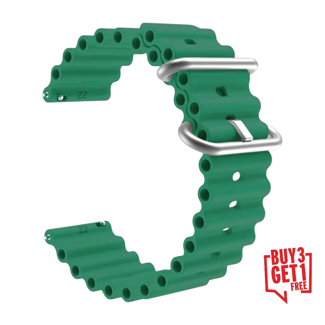 Rubber Ultra Strap Any Watch Size 22MM - Image 11