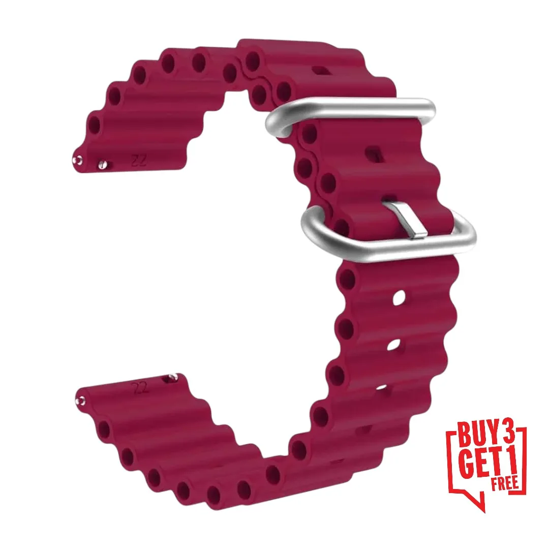 Rubber Ultra Strap Any Watch Size 22MM - Image 9