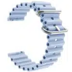 Rubber Ultra Strap Any Watch Size 22MM - Sky Blue