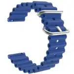 Rubber Ultra Strap Any Watch Size 22MM - Dark Blue