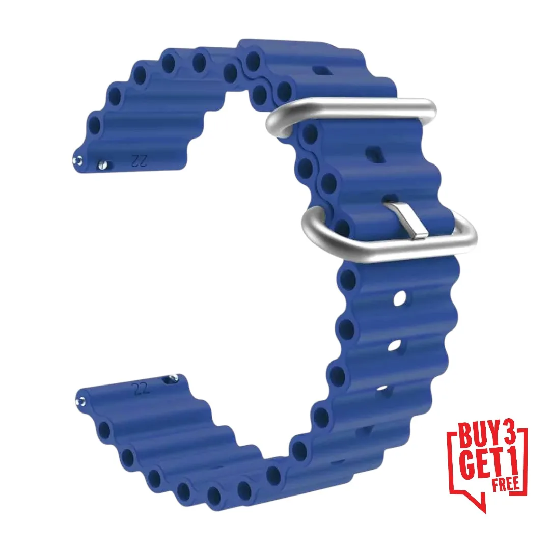 Rubber Ultra Strap Any Watch Size 22MM - Image 7