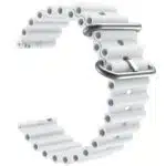 Rubber Ultra Strap Any Watch Size 22MM - White