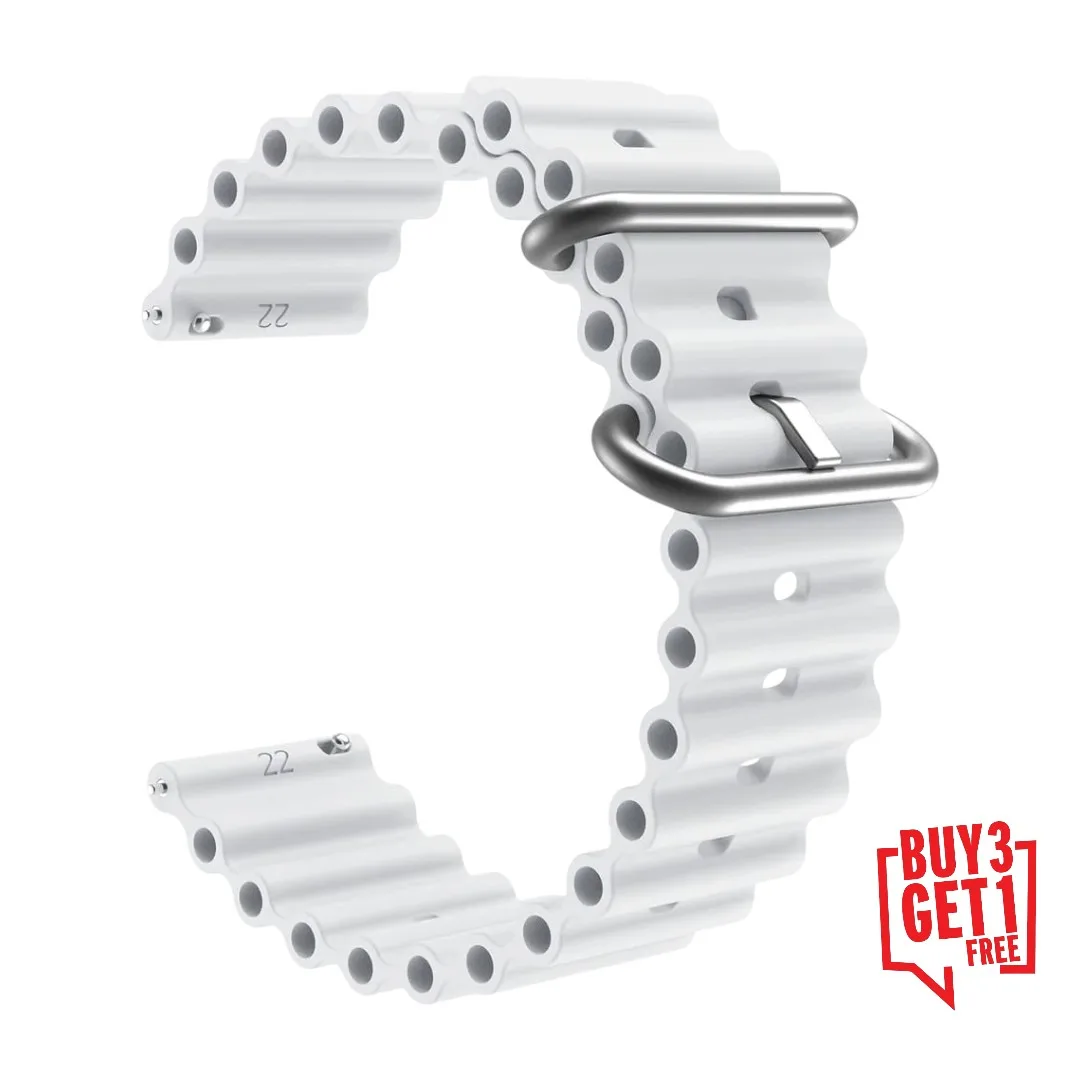 Rubber Ultra Strap Any Watch Size 22MM - Image 6