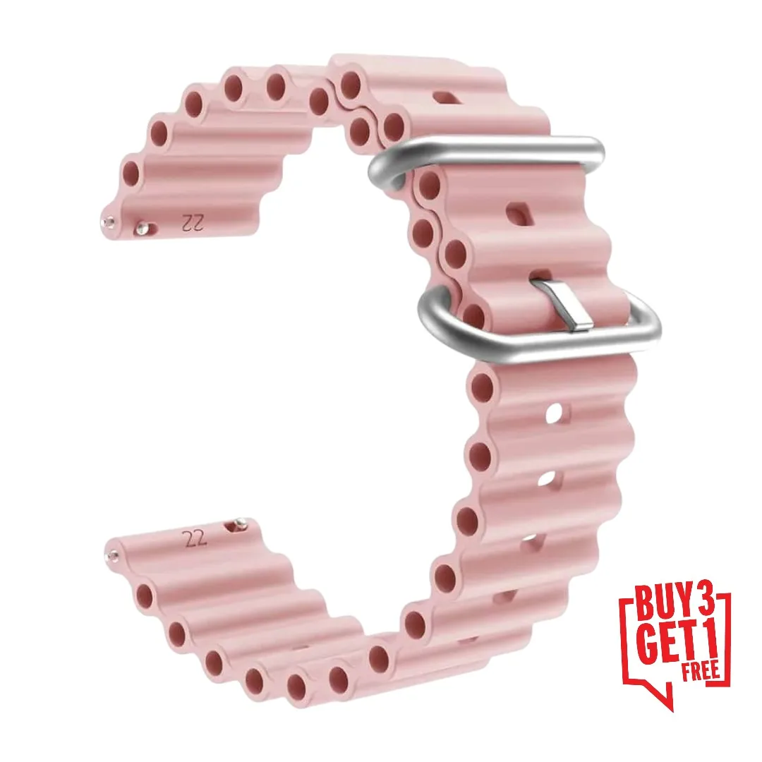 Rubber Ultra Strap Any Watch Size 22MM - Image 5