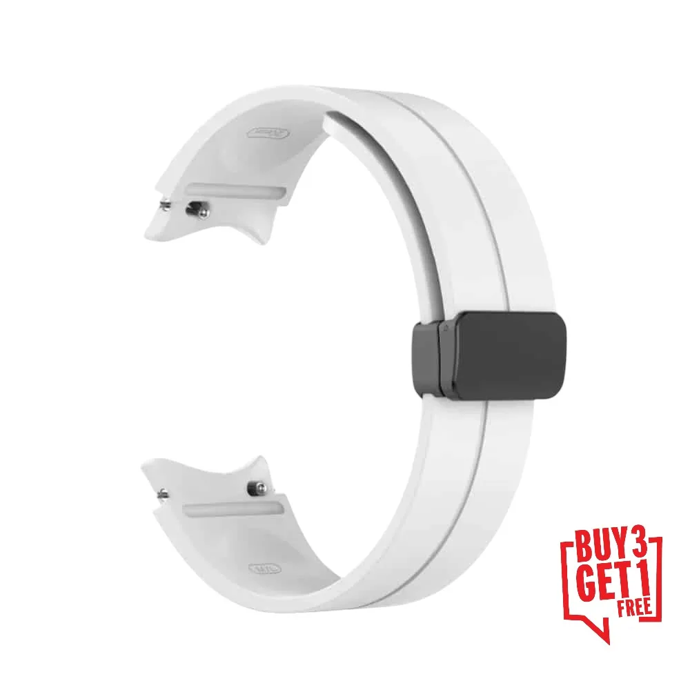 Silicone Magnetic Strap for Galaxy Watch 6/5/4 - 3 (41mm) - Image 2