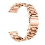 Metal Rolex Strap Any Watch Size 22MM - Rose Gold