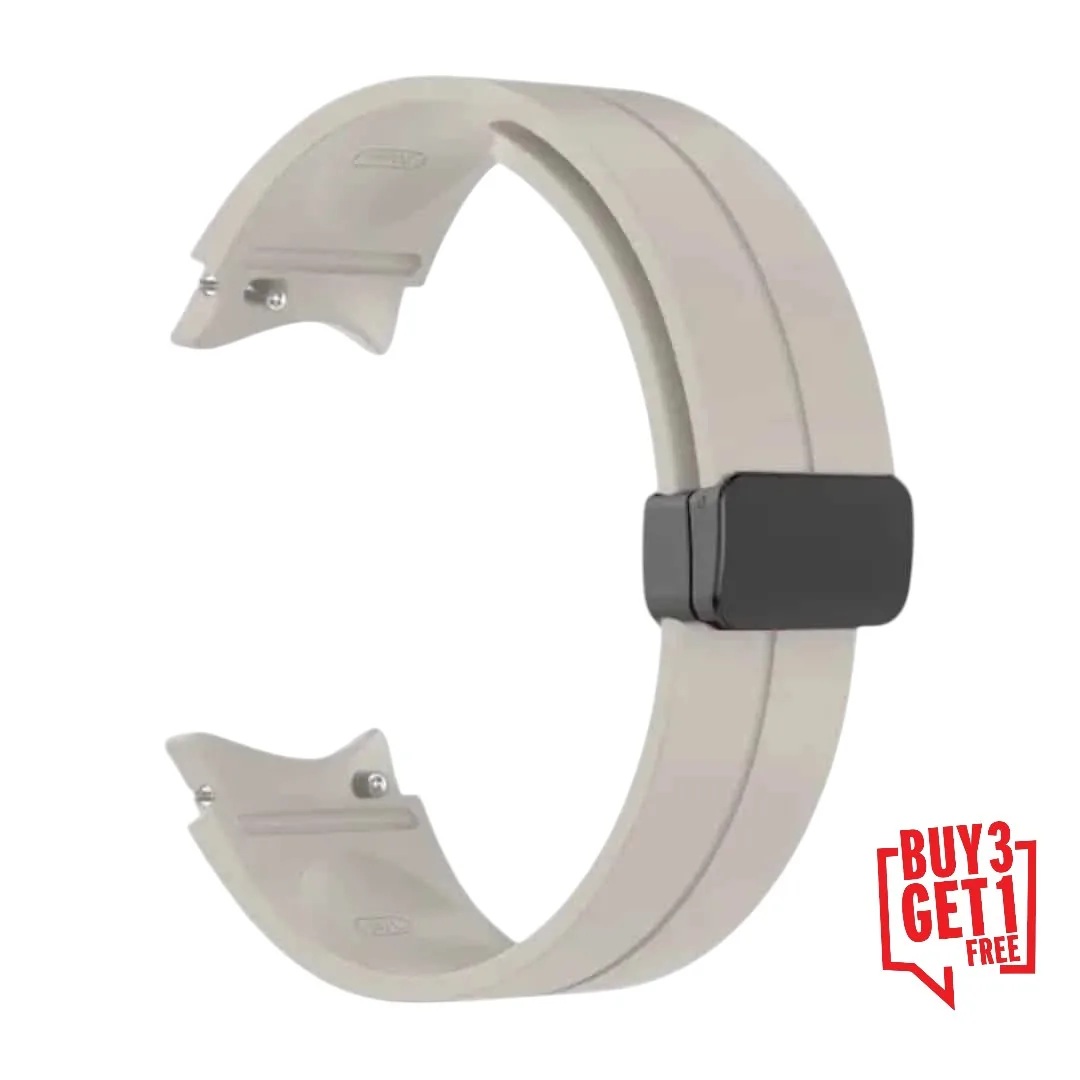 Silicone Magnetic Strap for Galaxy Watch 6/5/4 - 3 (41mm) - Image 7
