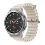 Rubber Ultra Strap Any Watch Size 22MM - Off White