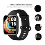 3 Screen Protector TPU Hydrogel for Redmi Watch 2 Lite – Not Glass - Image 3