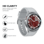 2 Pack Hydrogel Screen Protector for Samsung Watch 6 44mm - Not A Glass - Image 2