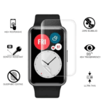 3 Screen Protector TPU Hydrogel for Huawei Watch Fit 3 - Not A Glass - Image 4